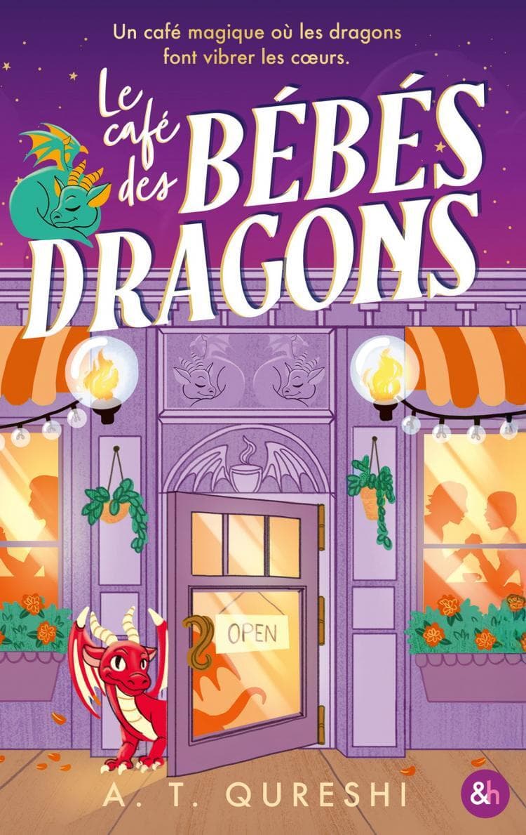 Couverture de The Baby Dragon, Tome 1 : Le Café des bébés dragons