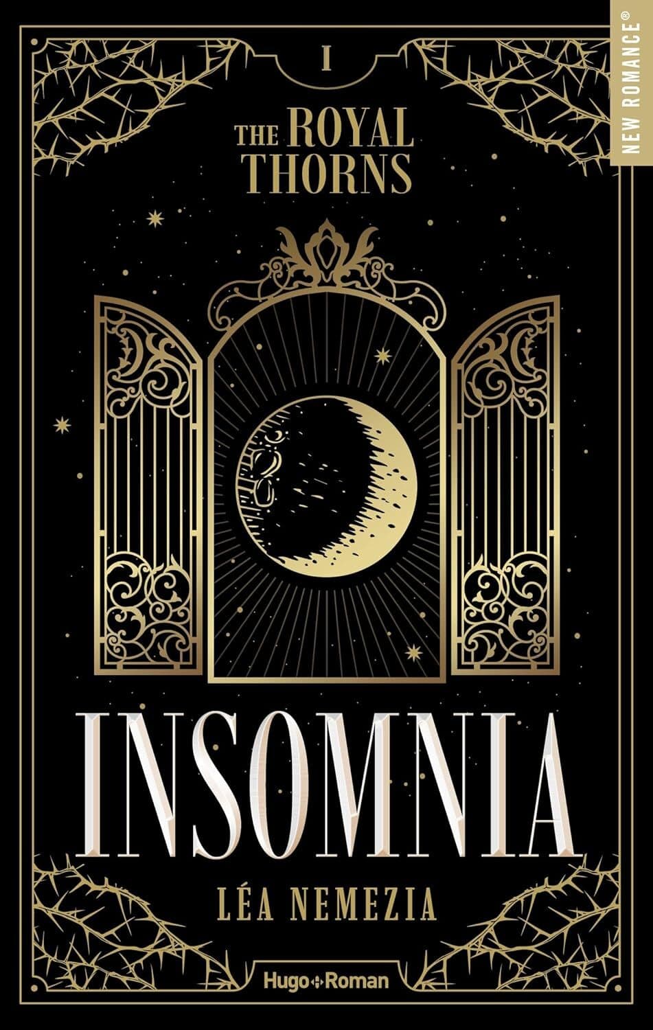 Couverture de The Royal Thorns, Tome 1 : Insomnia
