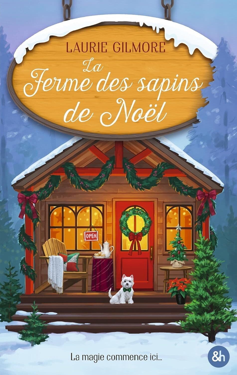 Couverture de Dream Harbor, Tome 3 : La Ferme des sapins de Noël