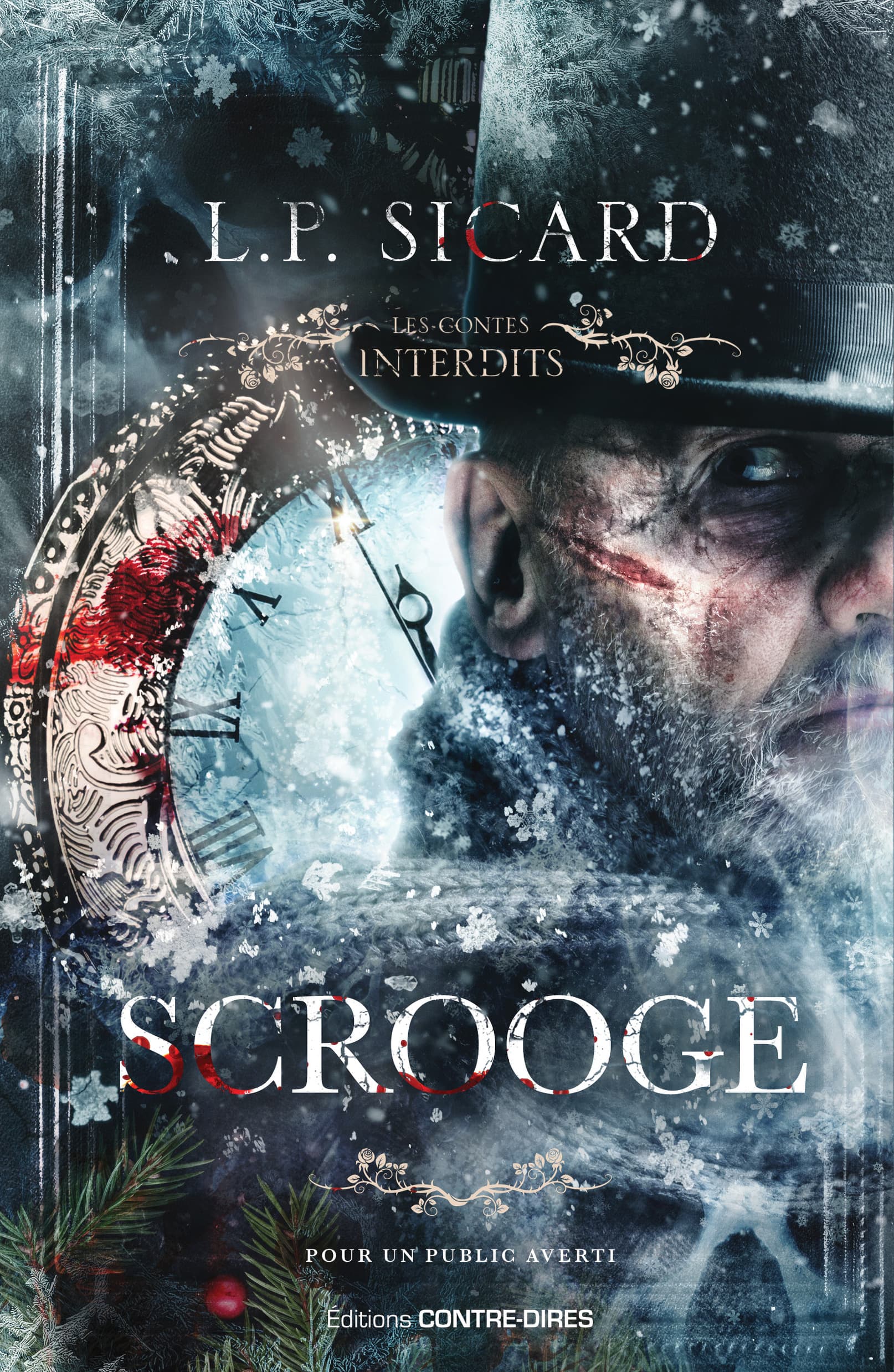 Couverture de Les Contes interdits : Scrooge